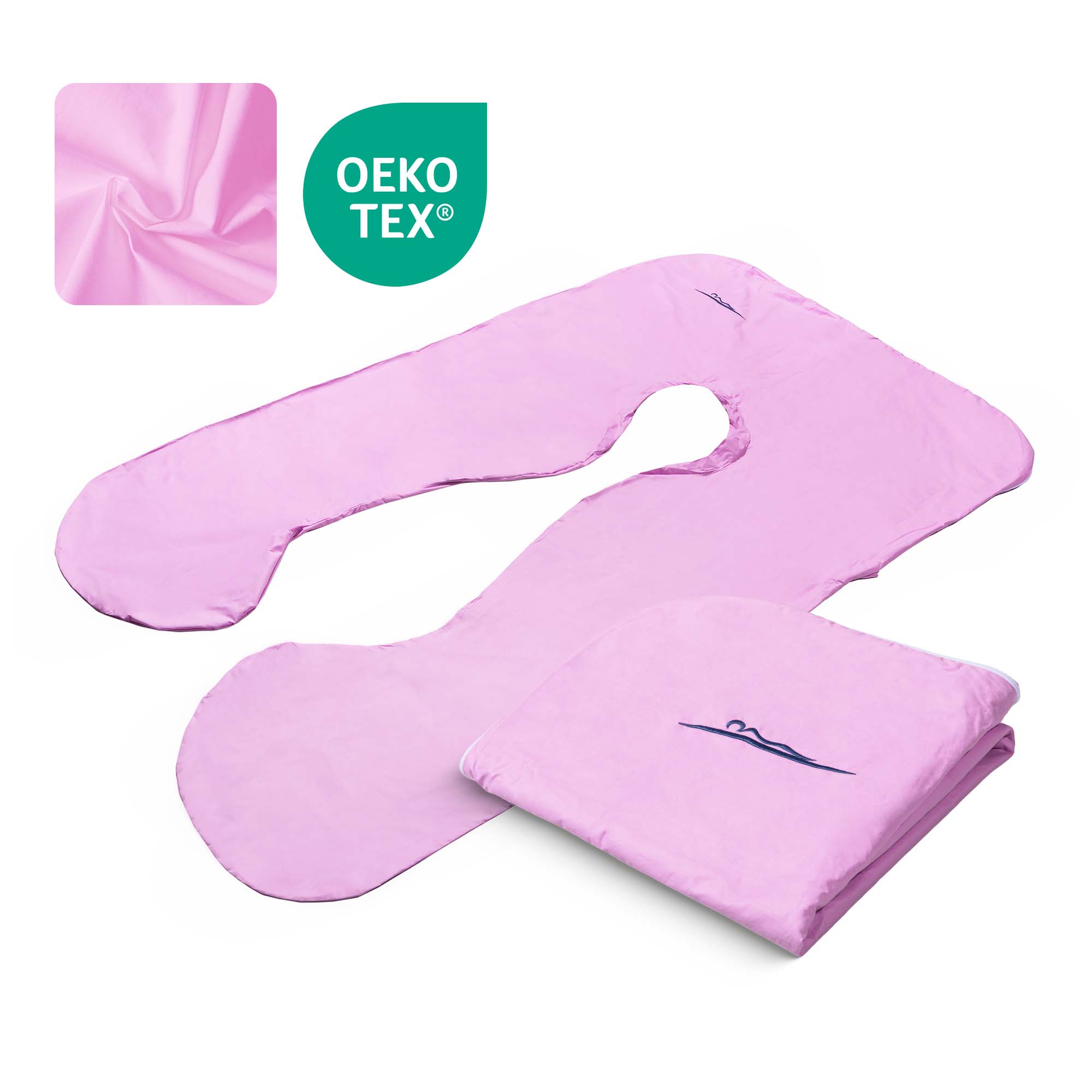 Coperchio di ricambio - cotone (rosa)